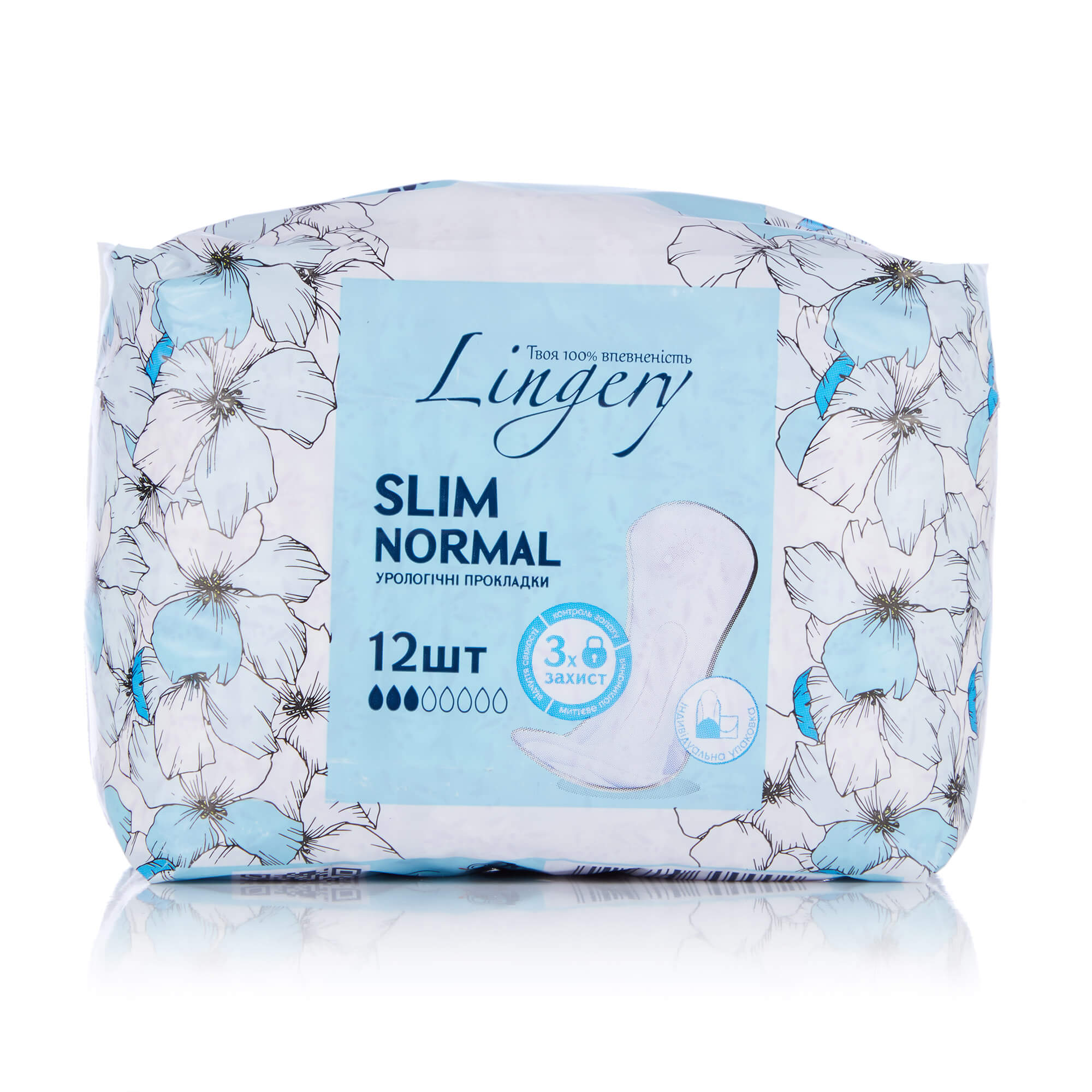 Урологические прокладки женские Lingery Slim Normal, 12 шт.