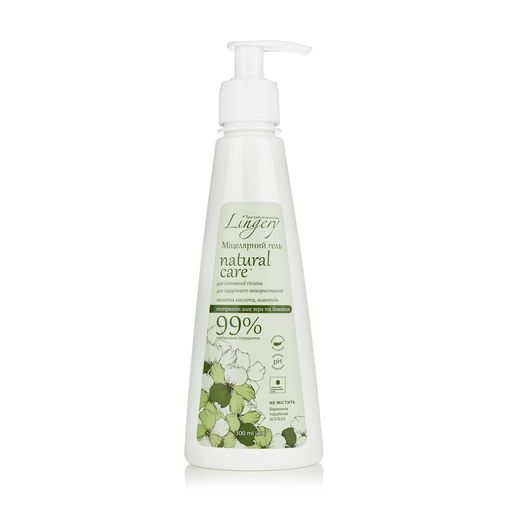 Мицеллярный гель для интимной гигиены Lingery Natural Care, 300 мл