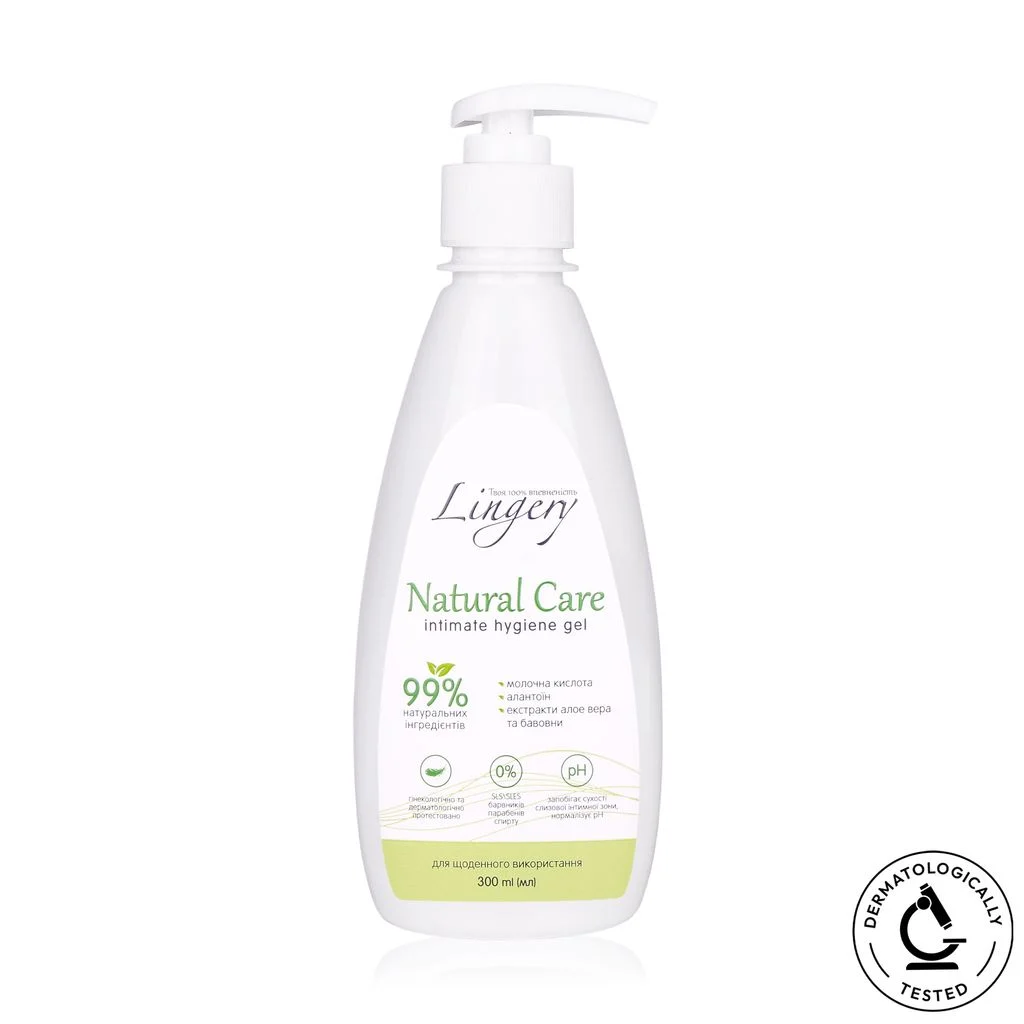 Міцелярний гель для інтимної гігієни Natural care, 300 мл